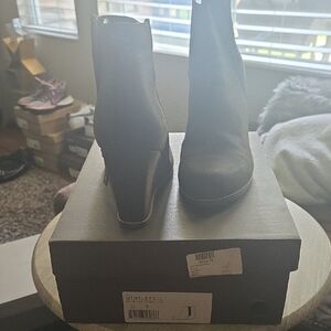 Paolo Green Heeled Boots